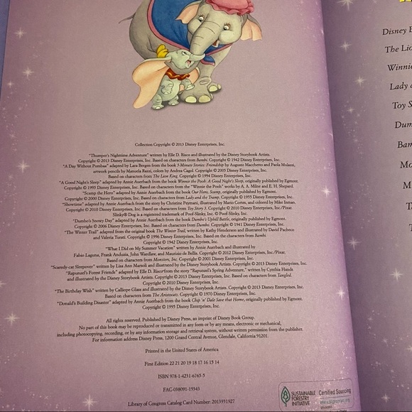 5-Minute Stories Ser.: 5-Minute Snuggle Stories by Disney Books - Picture 4 of 5